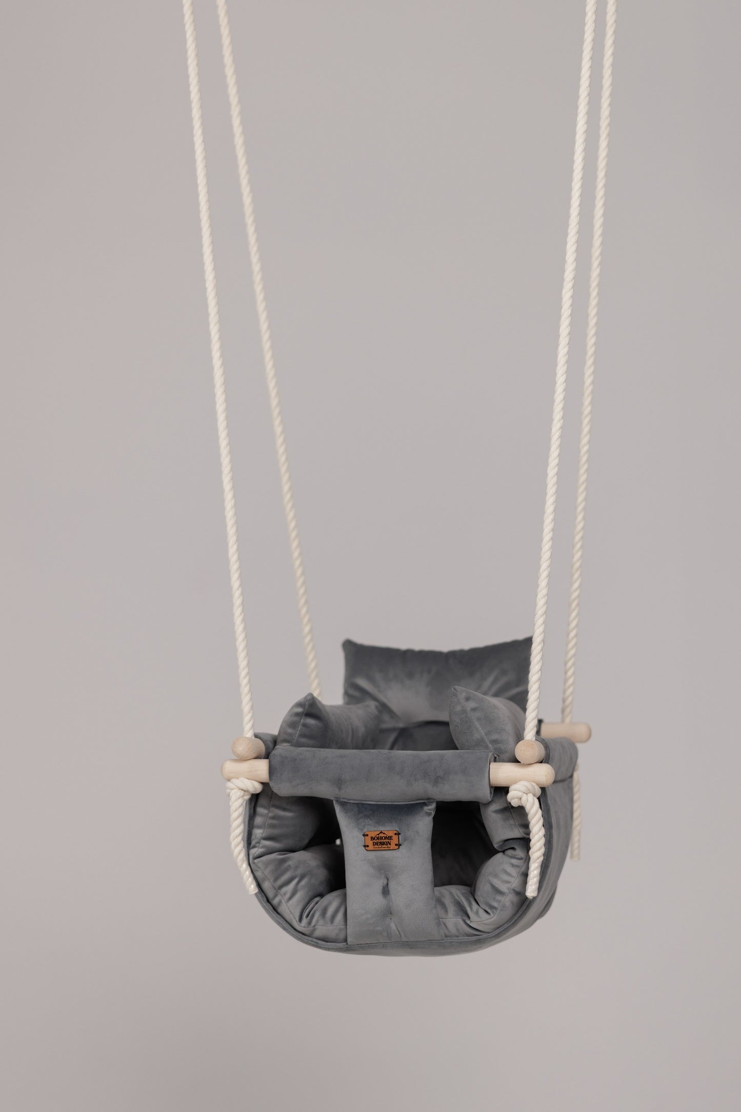 Premium Elephant Gray Swing - Handcrafted Swing
