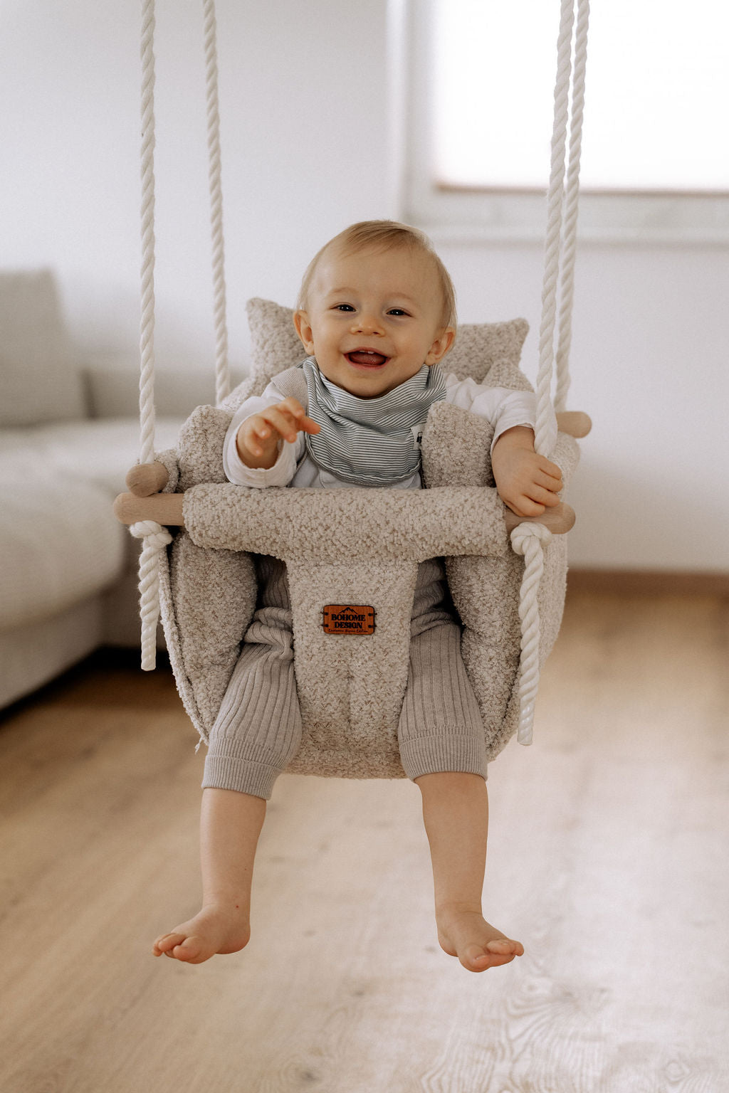 Premium Alpine Champagne Swing – Handcrafted Swing