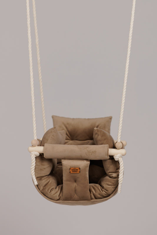 Premium Brown - Handgefertigte Schaukel