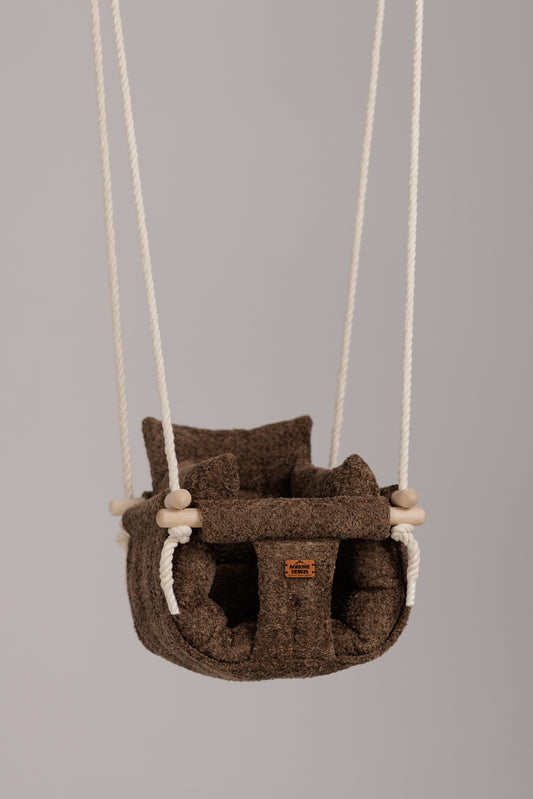 Premium Alpine Chalet Swing - Handcrafted Swing