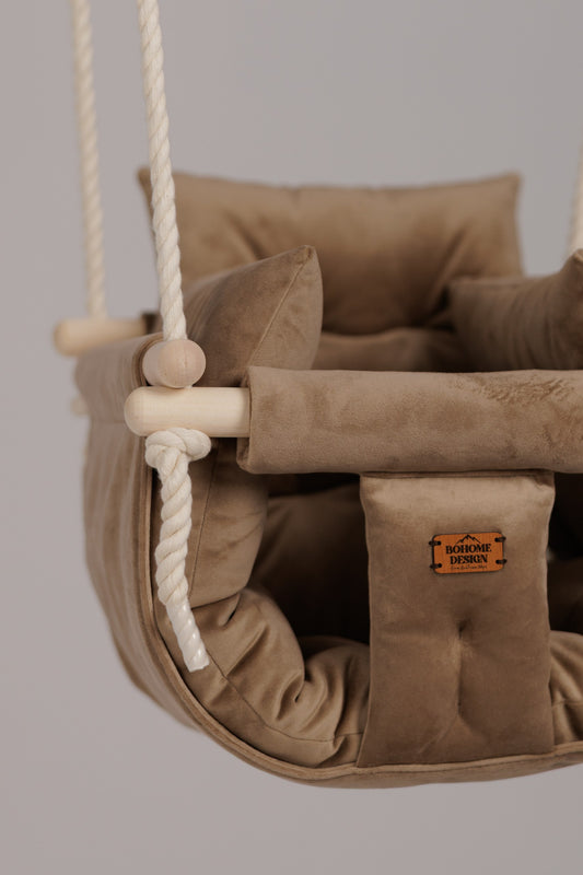 Premium Brown - Handgefertigte Schaukel